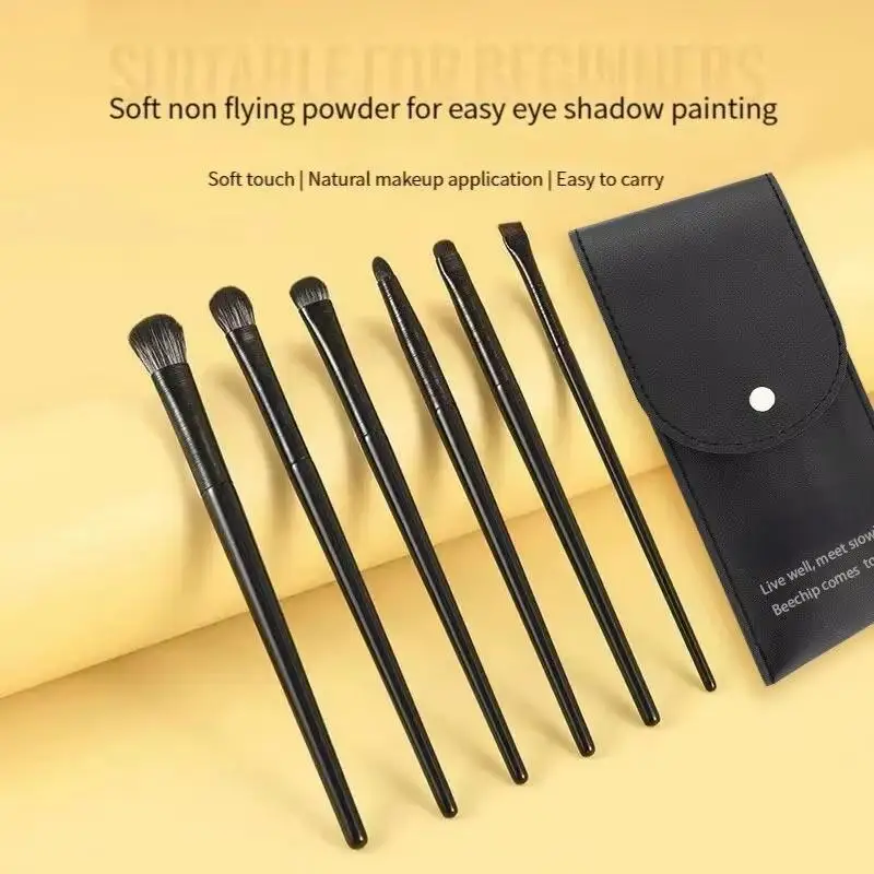 Blade Eyeshadow Brush Soft Cilia Conical Detail Eyeshadow Makeup Brush Set Makeup Brush Makeup Tool Set Makeup Tool 6 Pieces