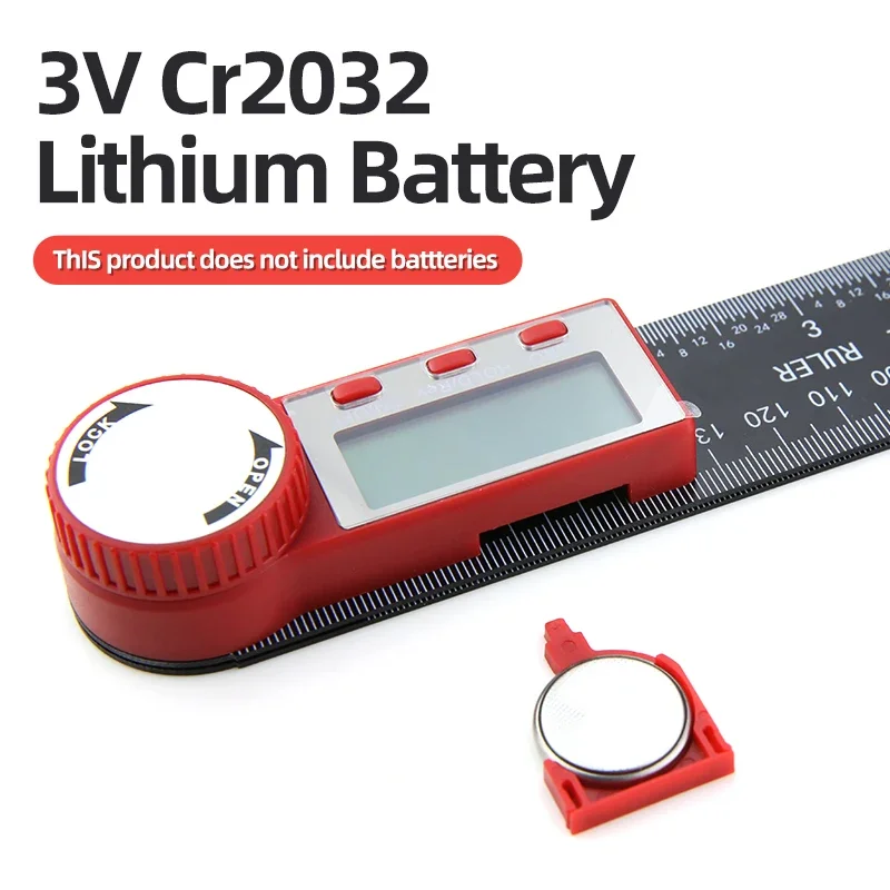 Digital Goniometer Electronic Protractor Angle Gauge Measurement Tool Multi Angle Ruler Woodworking Tools Meter Finder