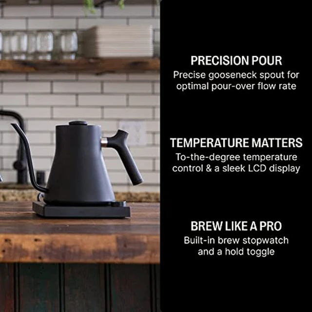 Fellow Stagg EKG Pro Electric Gooseneck Pour-Over Kettle, 3 Colors