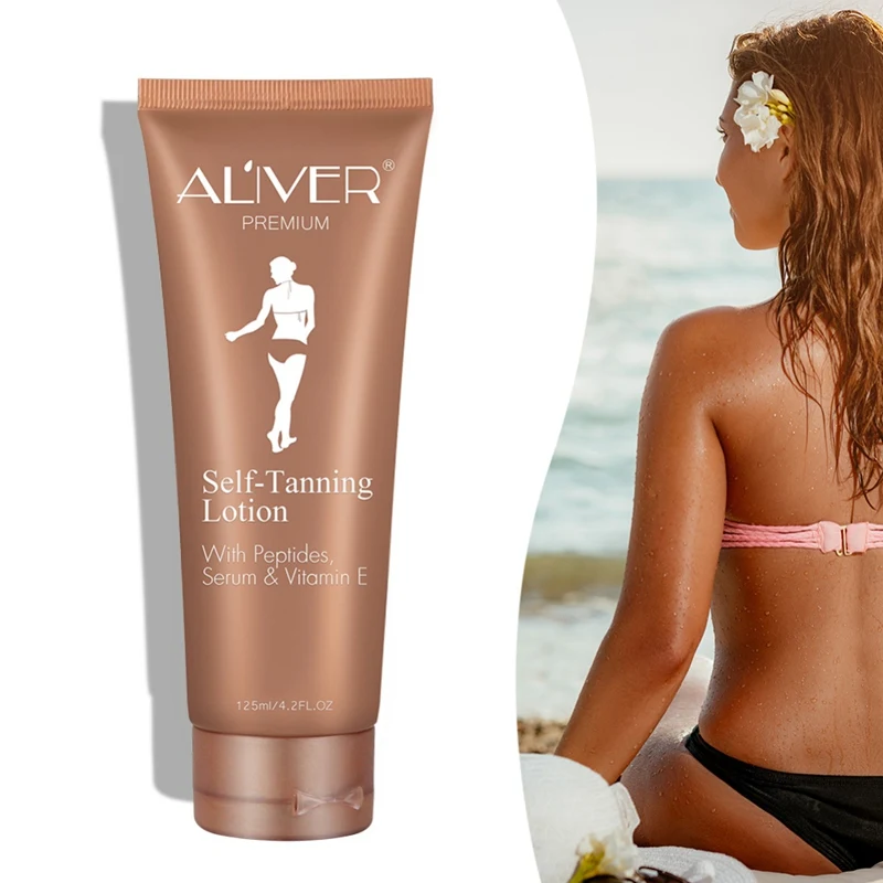 Natural Bronzer Sunscreen Tanner Lotion Self Sun Tan Tanning Suntan