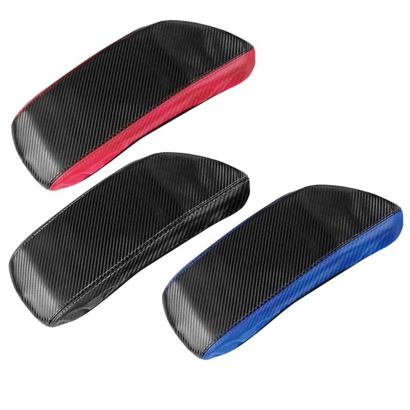 Car Carbon Fiber Center Console Lid Armrest Box Leather Protective Cover Cushion Pad for Nissan NOTE E13 Aura E-POWER |