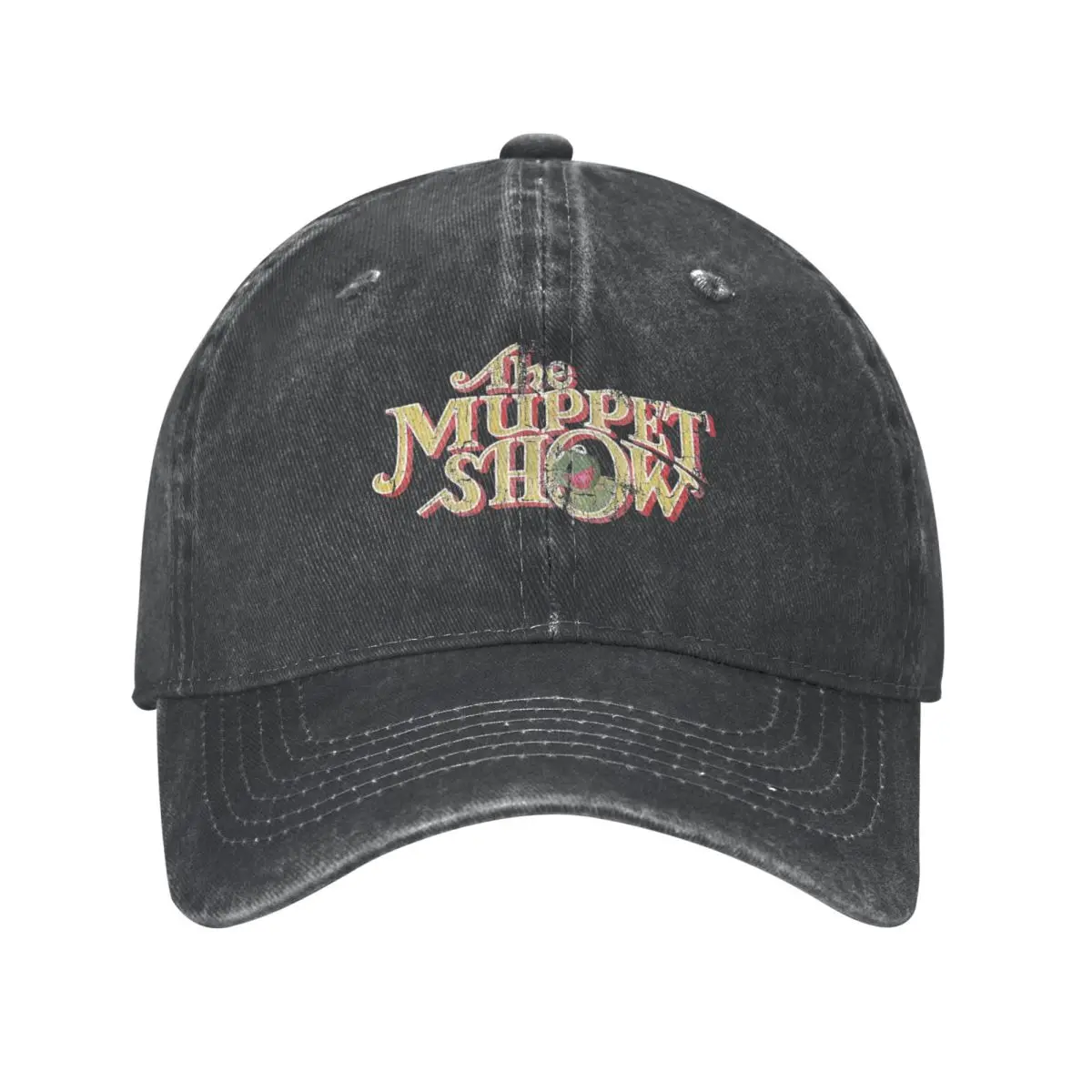 

Vintage Frog Cartoon Baseball Caps Casual Distressed Denim Snapback Cap Unisex Outdoor Summer Caps Hat