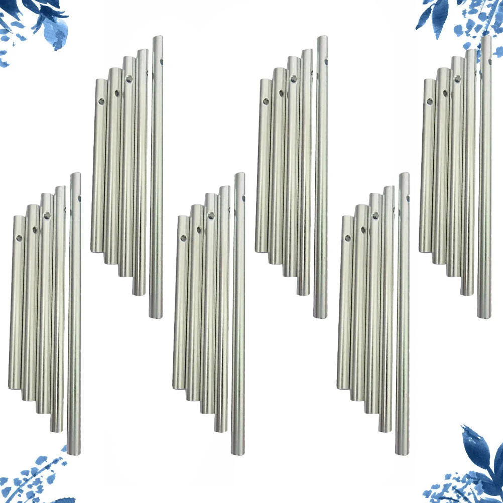 

Wind Chime Tube Sets of Different Lengths Silver Production Suitable for Home Garden Outdoor Ornaments 30