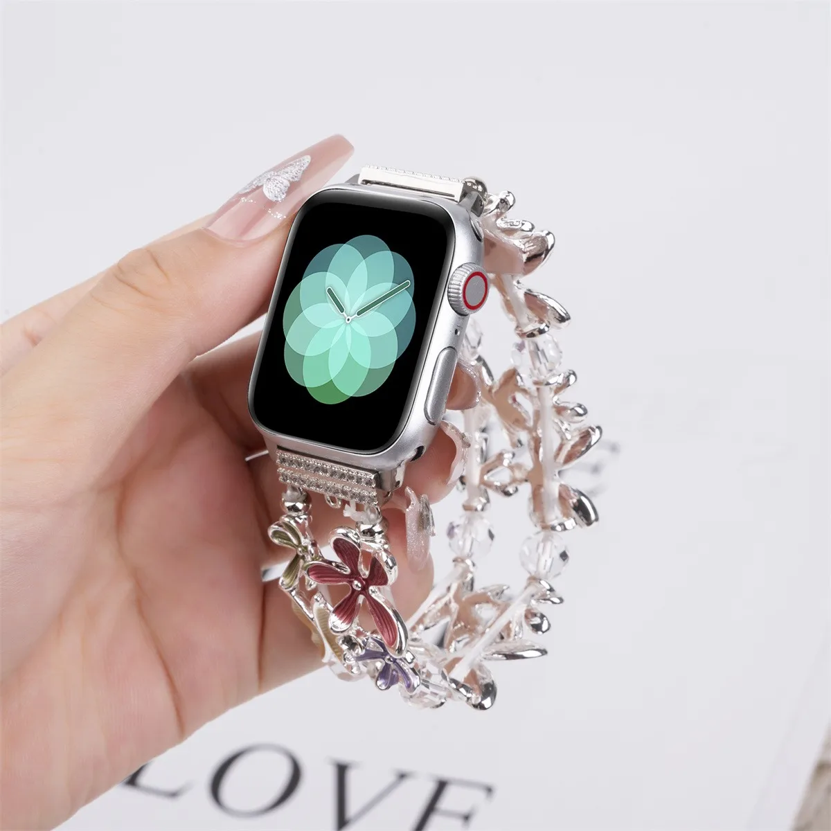 Cinturino per orologio in acciaio inossidabile per iWatch Ultra 2 Series 10/9/8/7/6/5 Bracciale Orologio Cinturino 42/44/45/46/49mm 38/40/41mm_voghion.com