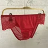 New Plus Size Mid Waist Panties for Men Gay Sexy Underwear Sexy Translucent Lace Satin Silk Briefs Big Pantie Male 6