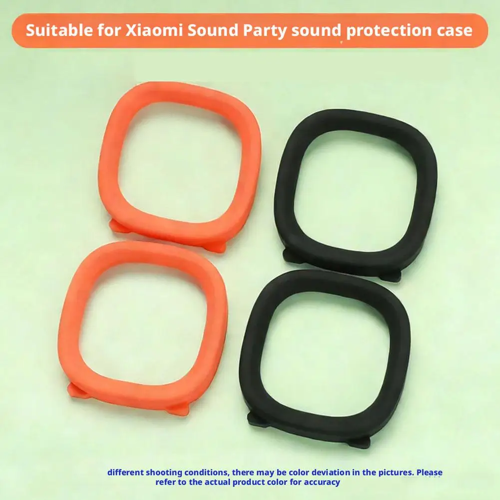 Silicone Protective Anti-Drop & Dustproof Speaker Case with Non-Slip Edge