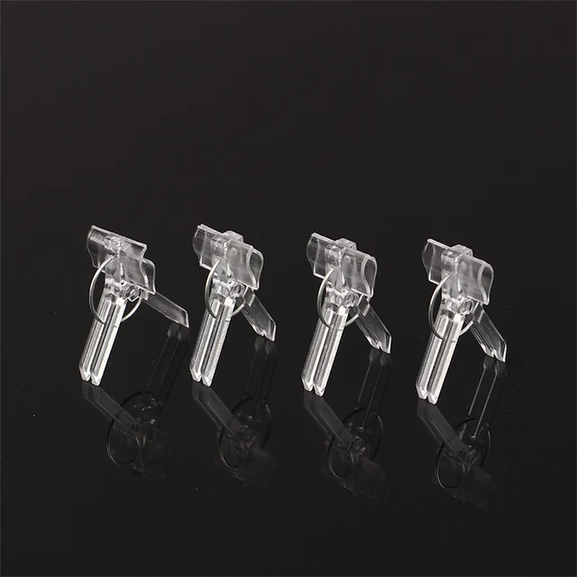 100Db 15X35 Mm Oltási Klipek Zöldségek Oltott Szorító Kerti Növények Palánták Átlátszó Műanyag Közös Kertészkedők - Image 6