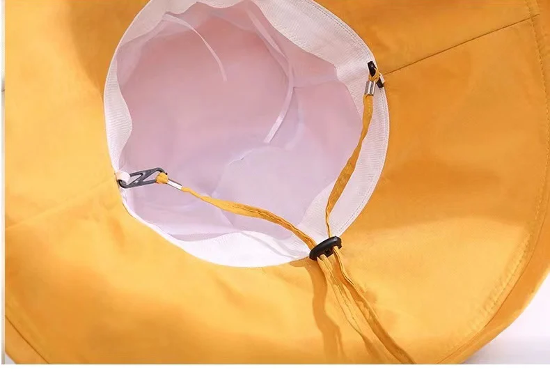 Vente chaude 2024 Chapeau seau pour femme Panama Femmes Quatre Saisons Grand Bord Double Face Chapeau De Pêcheur Casquette Visière Soleil_voghion.com