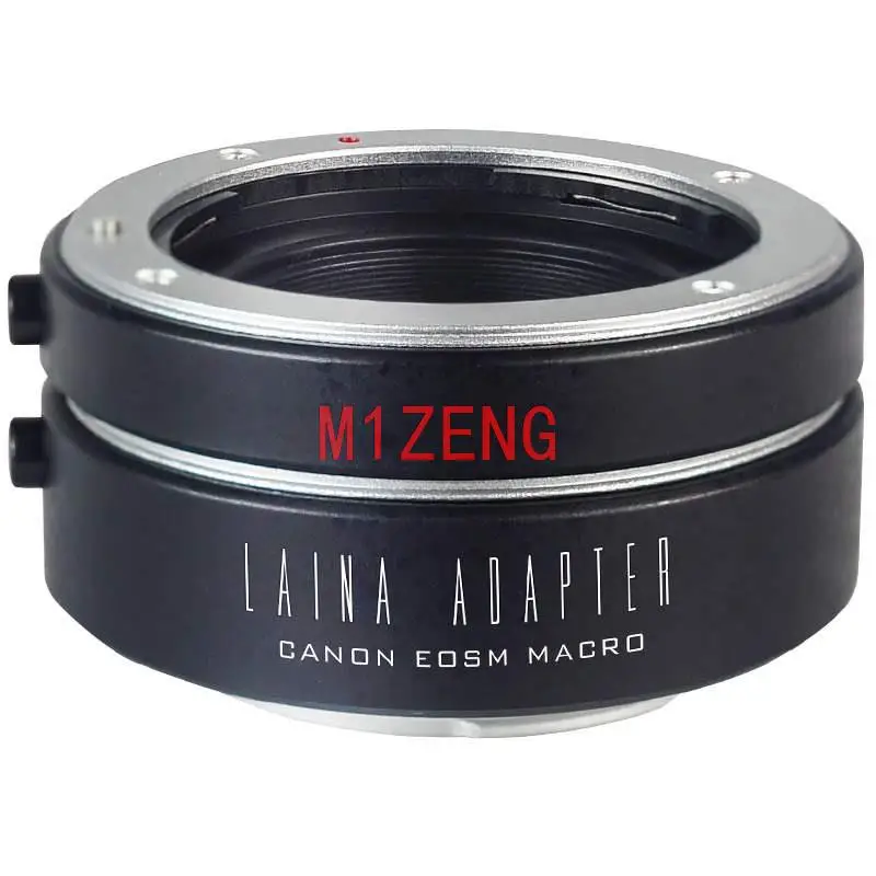 

Металлическая удлинительная трубка EOSM для макросъемки с автофокусом 10 + 16 мм кольцо-адаптер электронное для камеры Canon EOSM EF-M EOSM/m2/m3/m6/m10/m50/m100