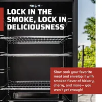Vault - Vertical, Propane Meat Smoker for Outdoor Cooking of Meat, Pies & More - 150°F to 350°F Range - 18" 2