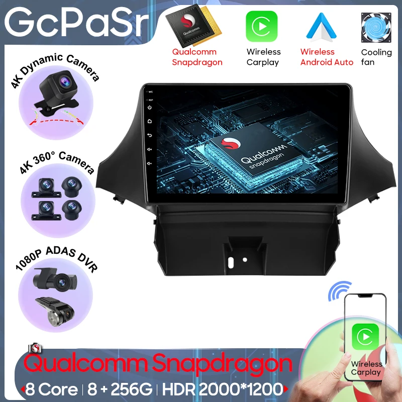 

Автомобильная магнитола Qualcomm, Android 13, для Chevrolet Orlando 2010-2018, GPS-навигация, Android, автомобильное стерео видео 5G BT Wifi No 2din DVD