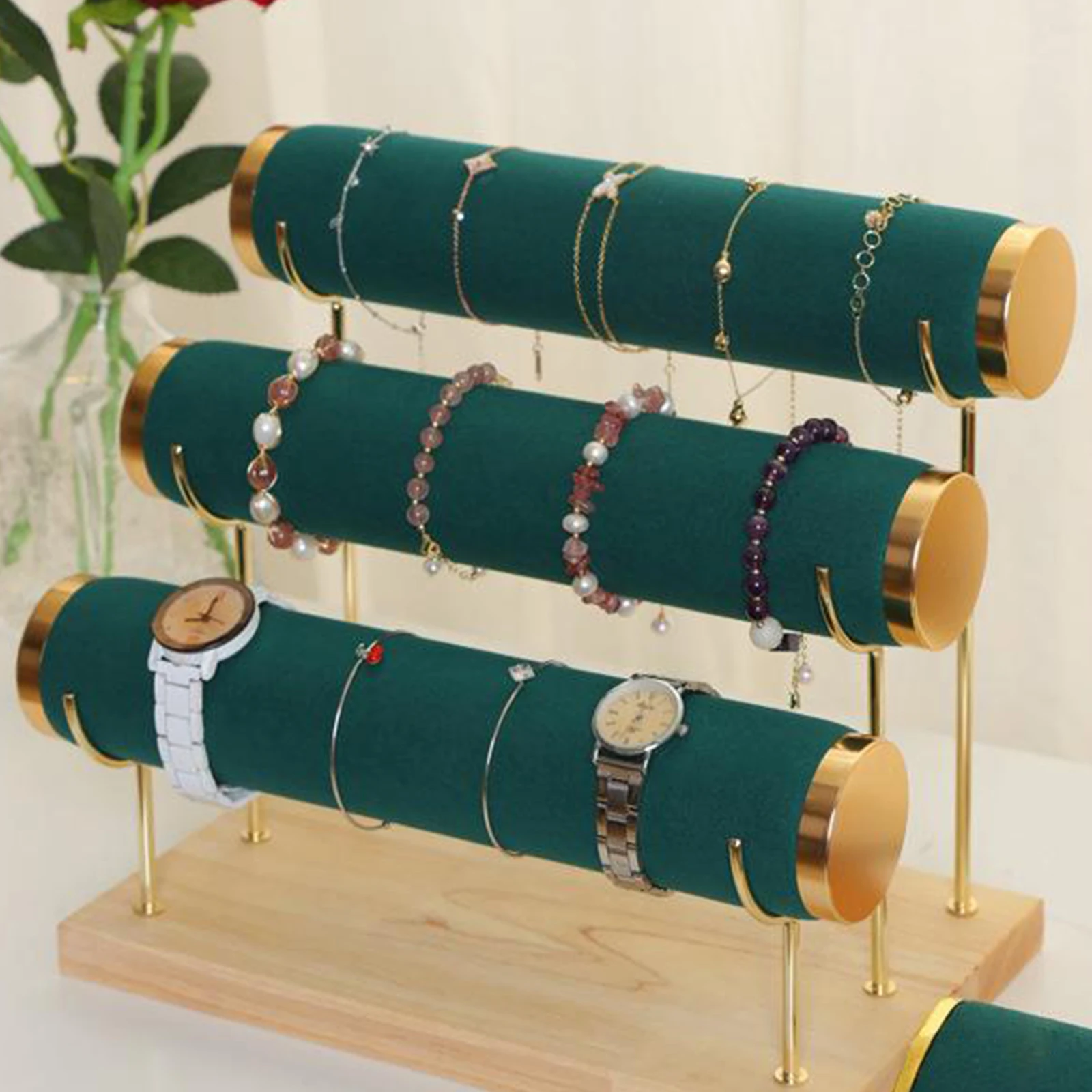 Bamboo Bracelet Stand, Jewelry Holder
