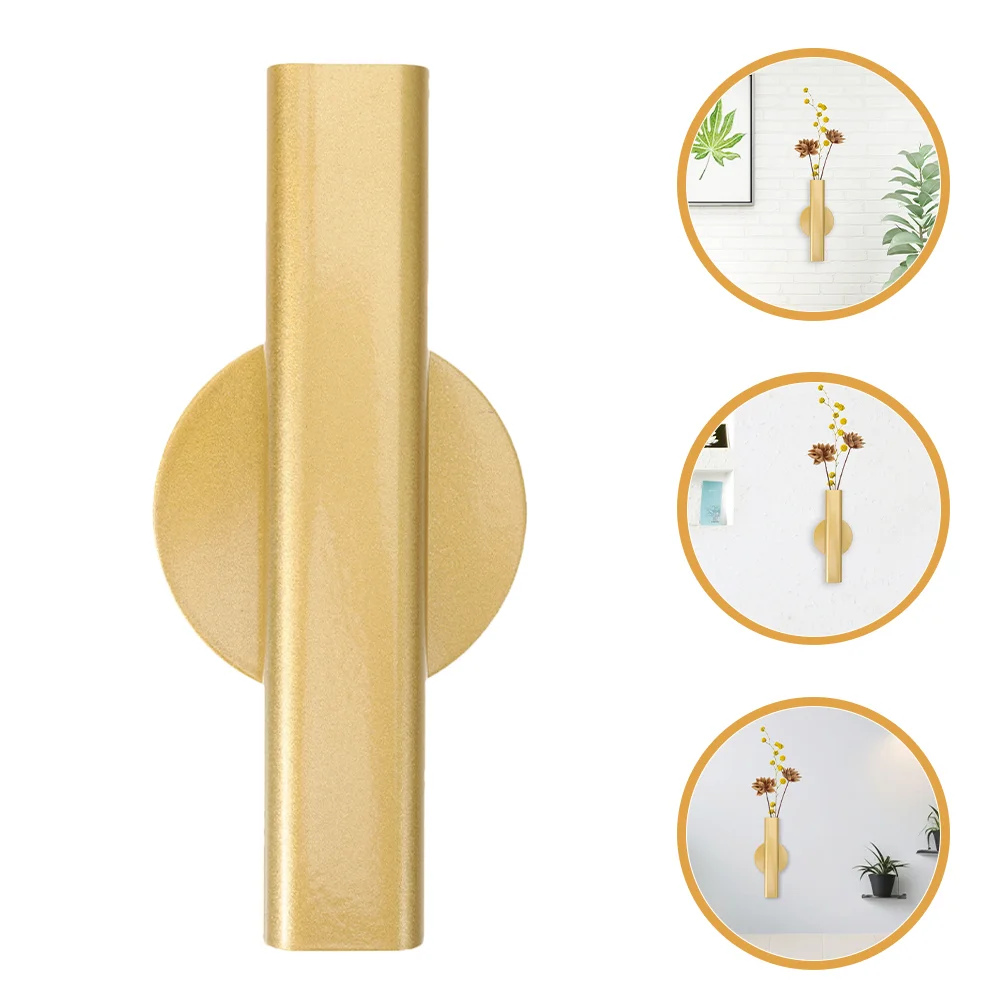 

Wall Flower Arrangement Fence Vase for Outdoor Plants Iron Planter Flowerpot Hanging Simple Metal Bucket Indoor Retro Decor