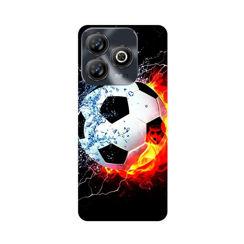 Football Soft Silicone Back Case - Protective Phone Cover Etui s