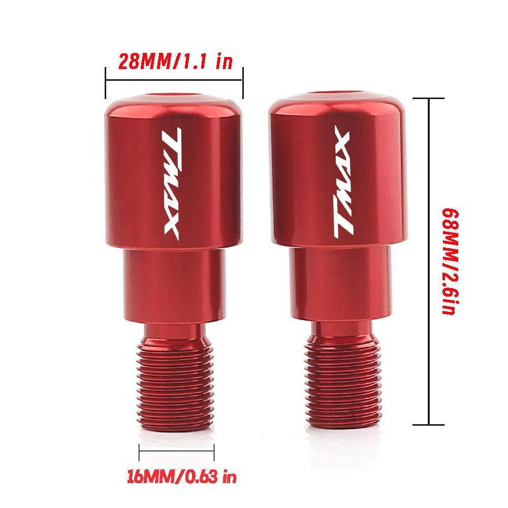 Premium CNC Handlebar Grips with Bar End Caps - Sleek End Cover Plugs