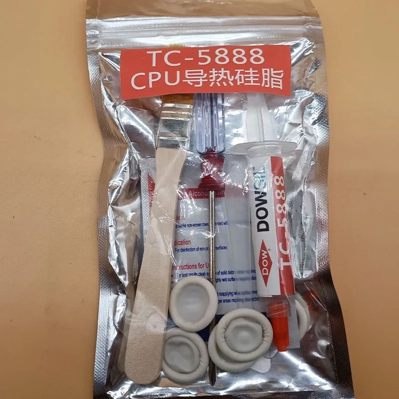 미국 다우 코닝 TC-5888 열 전도성 실리콘 그리스, CPU 열 노트북, 높은 열 전도성 실리콘 그리스
