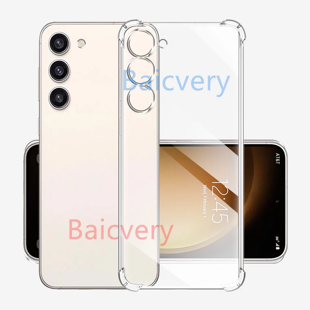 Cover Protettiva Antiurto Per Telefono Morbido In Tpu Per Samsung Galaxy S23 Ultra S23 Plus S24 Ultra S24 Plus S23 + S24 + Shell Sm-S918B