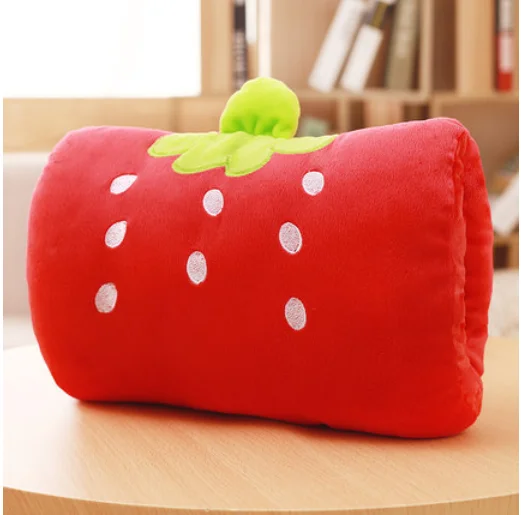 Coussin Main Chaud Personnage Cartoon - Cadeau Enfant, Voyage (Rose) - 12
