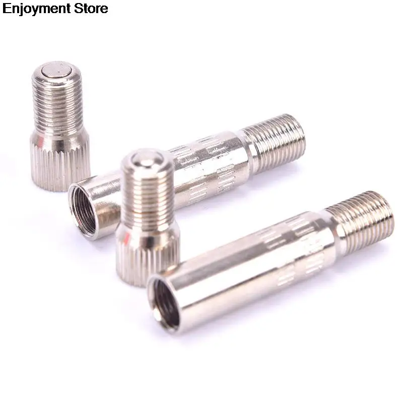 Bicycle Valve Extender Schrader Valve Replacement Cycling Bike Parts 19mm-39mm Extension Tube Accessories 2pcs bicycle valve extender bicycle valve accessories bicycle valve replacement bicycle valve bicycle air valve