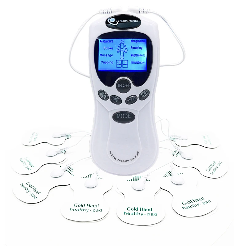 

Digital EMS pulse muscle stimulator physical therapy equipment Body Massage TENS unit pain relief massager Tens machine