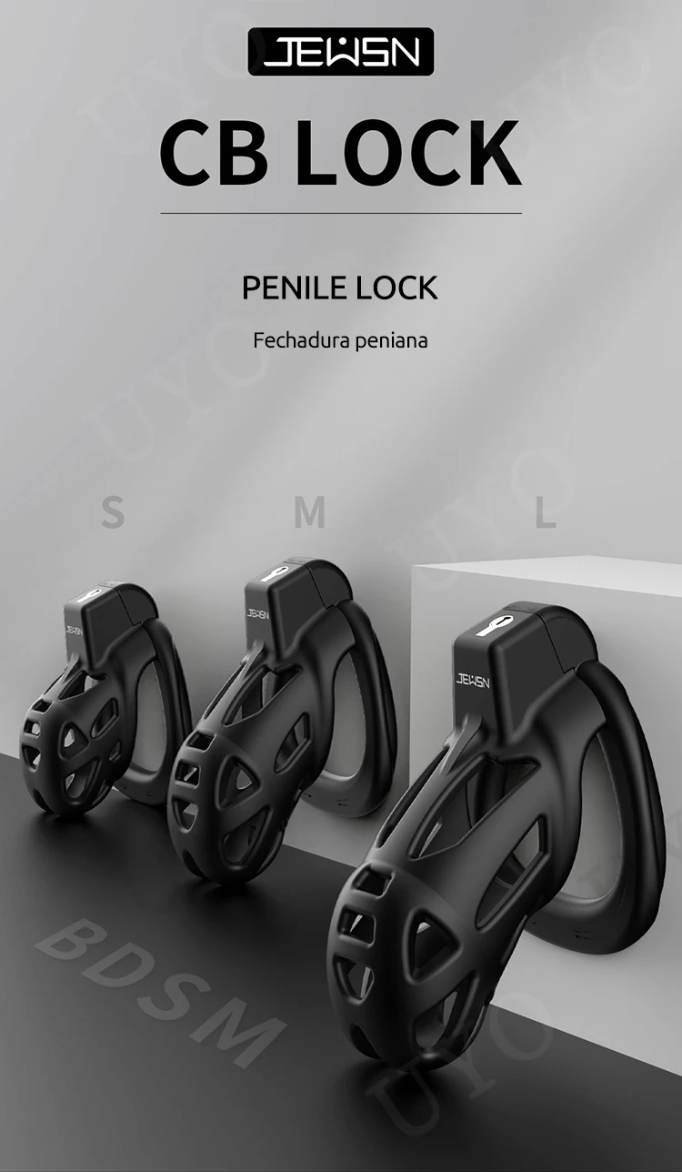 Locked Femboy Chastity Cage - Sissy Dream