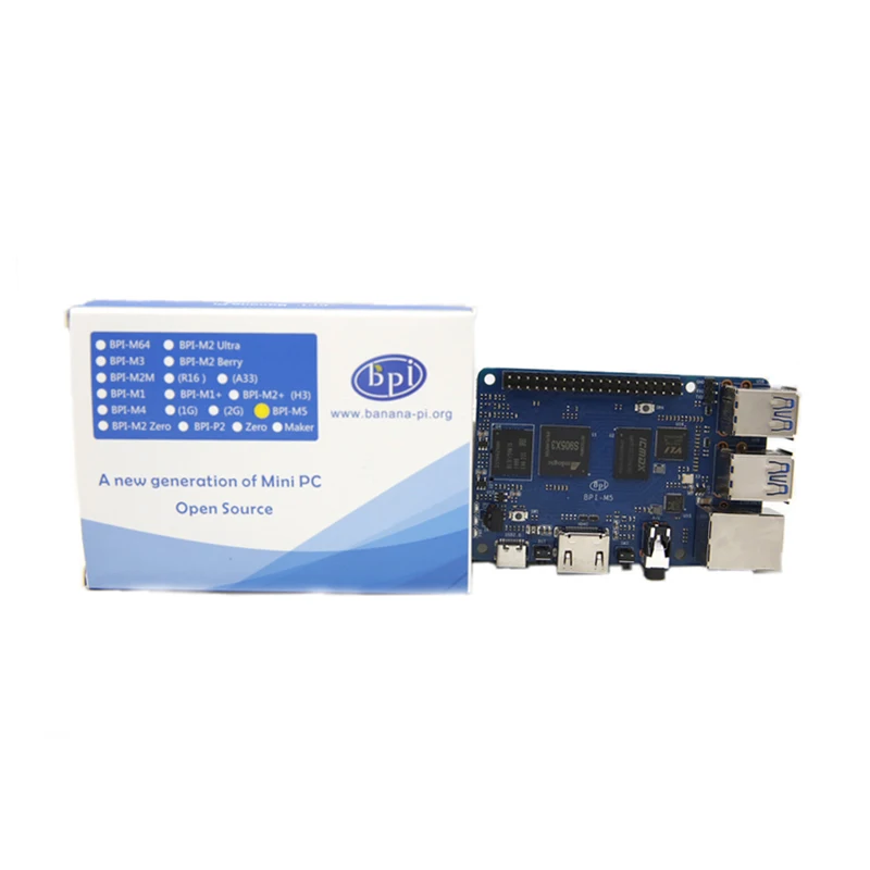 ٳ PI BPI M5 , Amlogic S905X3  ھ Cortex-A55 (2.0xxGHz) μ, 4GB LPDDR4  16G eMMC ޸ ȸ BPI M5