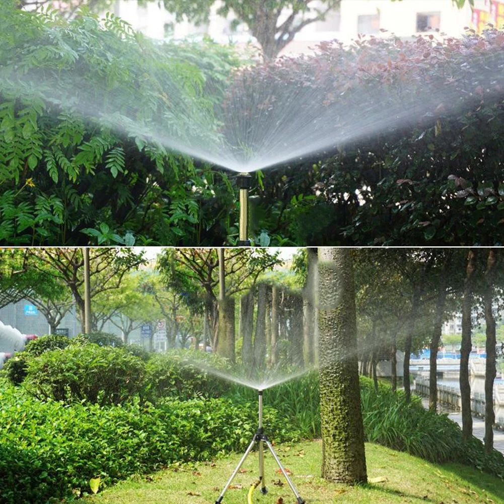 G12 Brass Sprinkler Head Adjustable 360Degree Nozzle for Garden Irrigation Needs