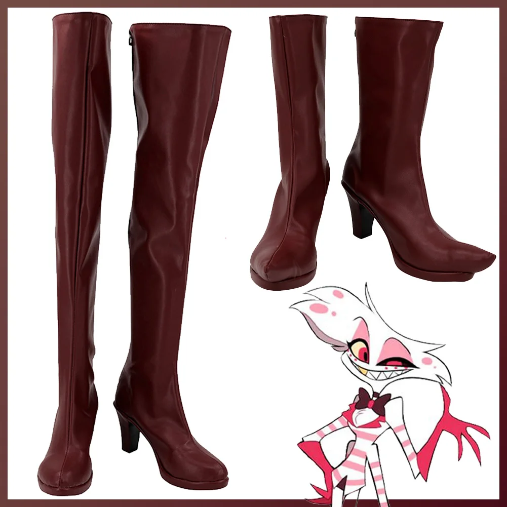 botas-largas-de-dibujos-animados-para-mujer-adulta-zapatos-de-fantasia-para-cosplay-zapatos-de-Angel-polvo-color-marron-accesorios-de-disfraz-de-hotel-anime