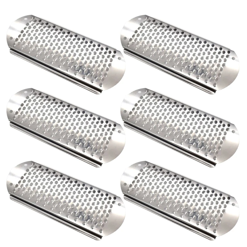 6Pc Foot File Callus Remover Tool Stainless Steel Pedicure Tool Dead Skin Removal Foot Rasp Callus Remover Feet Heel Grater File