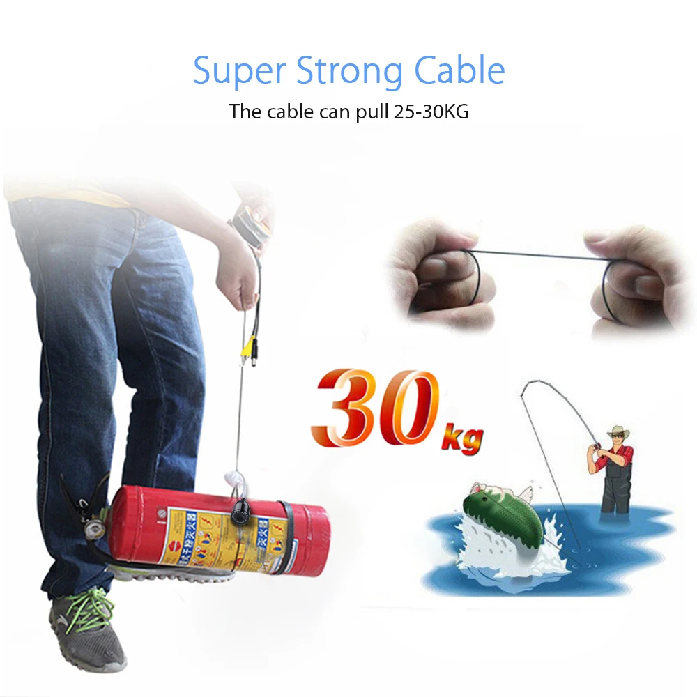 Fish Finder EYOYO Underwater video camera for Ice fishing 1000TVL 4.3