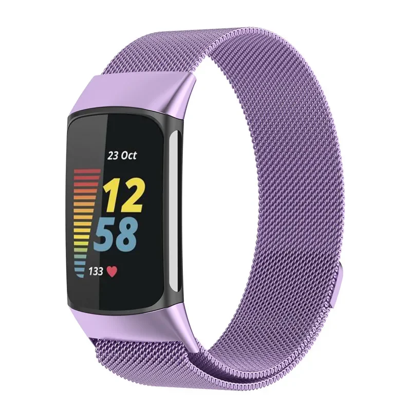 Stainless Steel Magnetic Loop Mesh Bracelet Wrist Strap