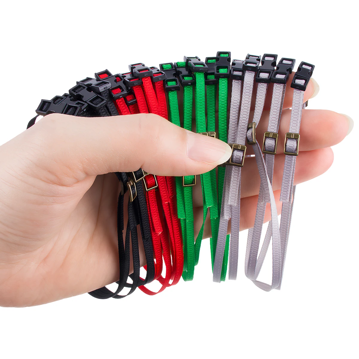 5 pièces corde à bagages porte-bagages sangles d'arrimage boucle décorer sangle pour 1/8 1/10 1/18 1/24 RC chenille SCX10 TRX4 TRX6 YK4102 RGT