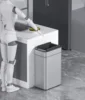 Kitchen Trash Can 60 Liter / 16 Gallon Automatic Trash Can with Butterfly Lid, Motion Sensor Garbage Can for Kitchen, Office, Li 3