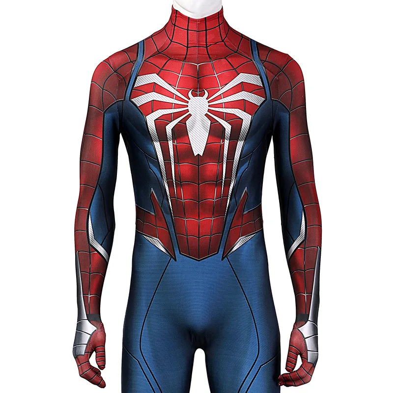 Spider Man Cosplay Costume pour enfants et adultes, Peter Smile