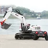 Huina Toy Remote Control Engineering Vehicle 1594 22 Tong Alloy Model Modification Machine 1:14 Electric Excavator Boys Toy 1