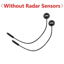 4 Radar di retromarcia per auto, Kit radar di parcheggio con cicalino