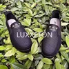 Men Mesh Breathable Vulcanized Shoes Summer New Fashion Non Slip Comfortable Soft Sole Breathable Black Casual Sports Shoes 6