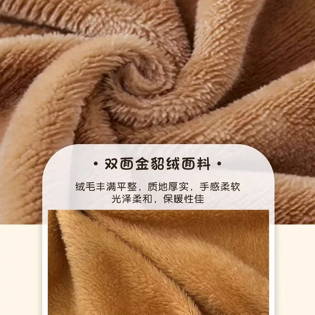 Coperta Con Cappuccio Capibara - Morbida E Divertente Da Indossare | Ideale Per Casa E Viaggi - Foto 3