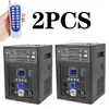 2pcs 750W Cold Spark Machine DMX Control Cold Flame Sprayer Black Electronic Spark Machine for DJ Disco Party Stage Equipment 1