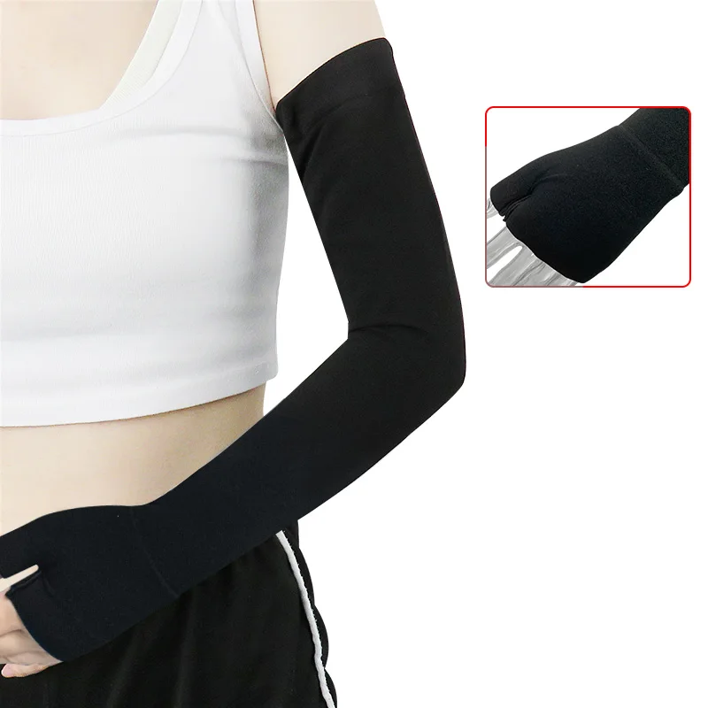 1Pack Gradient Pressure Medical Lymphoma Compression Arm Sleeves Sports  Running Support Non-Slip Long Gloves UV Protective Glove - AliExpress