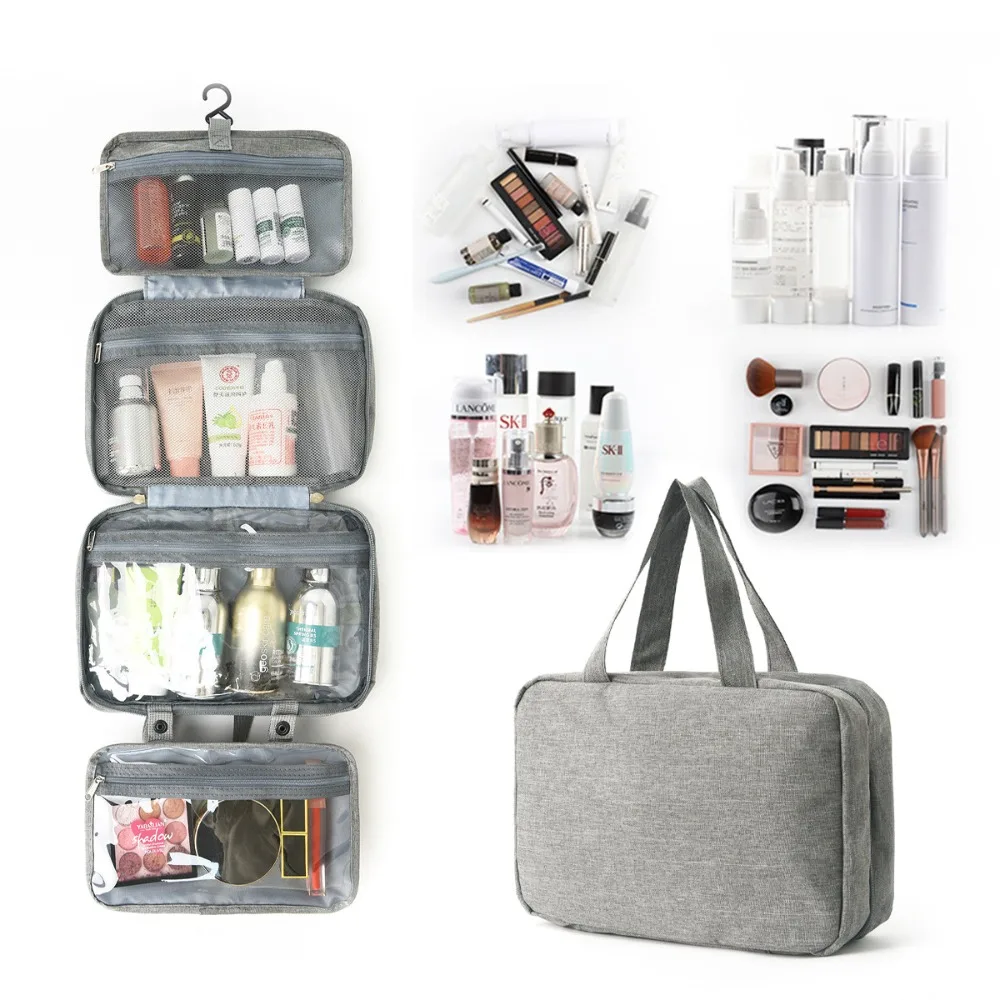 NewFashionableDryandWetSeparationHangableMulticolorToiletry — free download