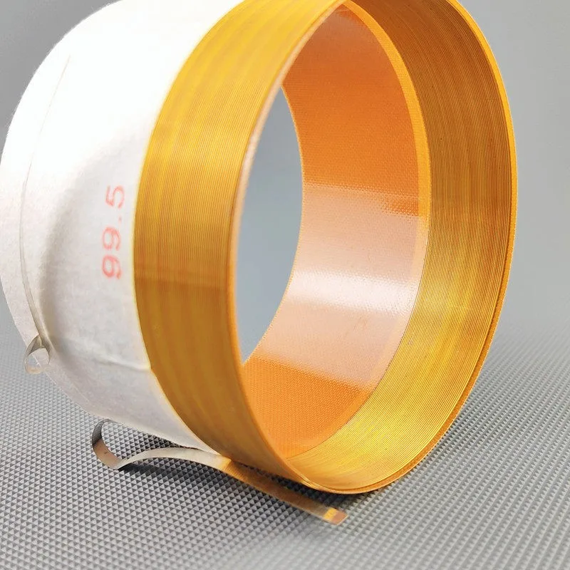 1pcs 99.5mm 우퍼 스피커 보이스 코일 유리 섬유 스켈레톤 코일 알루미늄 라운드 와이어 수리 우퍼 액세서리 Diy