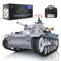 Heng Long HL 1/16 FPV Snow 7.0 Upgraded Panzer III H RTR RC Tank 3849 360° Turret Remote Control Military Car Toys Gifts 2