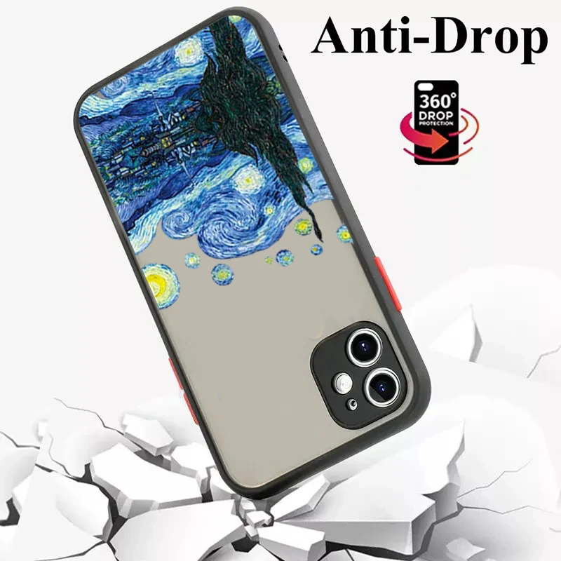 Van Gogh Art Case For Samsung Galaxy S25 S23 S24 FE S22 Ultra A16 A14 A34 A55 A54 A33 A53 A32 A15 A35 Sunflowers Aesthetic Cover - Image 5