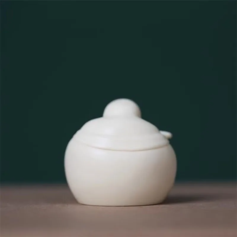 Mini Laughing Buddha Statue, Chinese Lucky Statue, Carved Exquisite Carving, Home Decoration Figurines