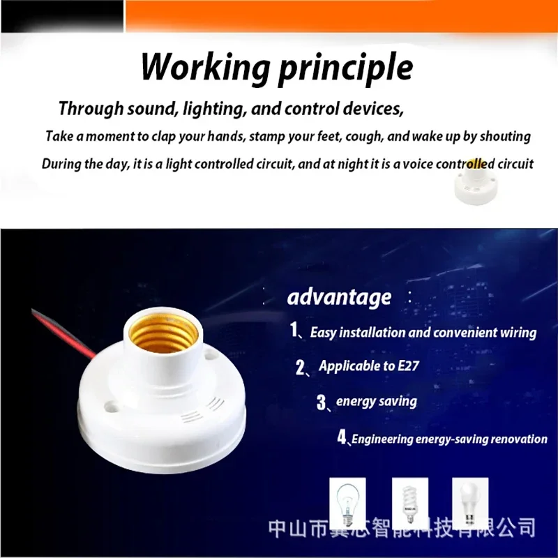 Lamp Socket Socket Holder E27 Screw Cap Socket AC180-240V Ceiling Light Lamp Bulb Fixing Base Stand Light Bulb Holder Lamp Socket Lighting Accessories