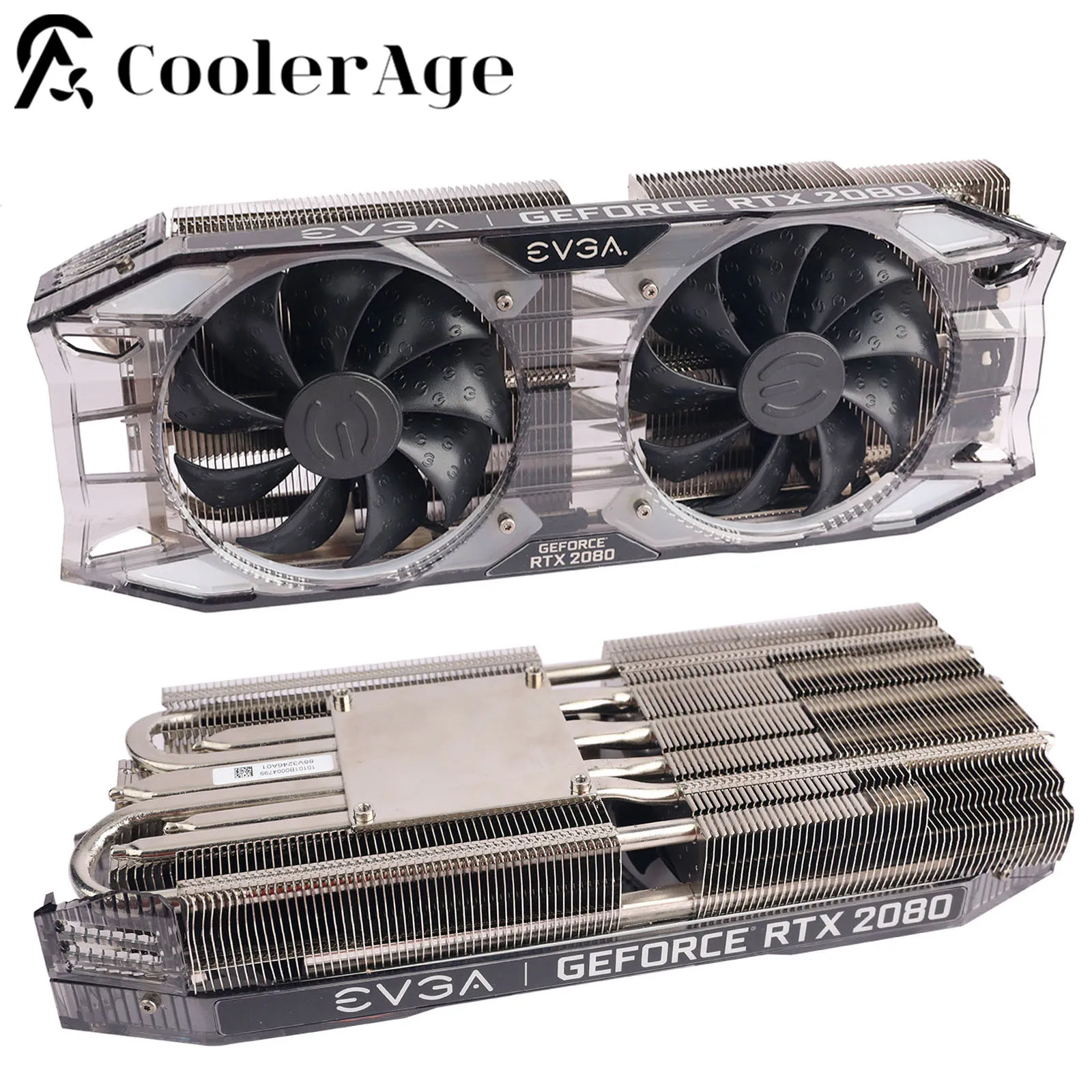 Per Evga Geforce Rtx 2070 2080 2080Ti Xc Ultra Video Card Dissipatore Di Calore 87Mm Muslimit Sostituzione Scheda Grafica Dissipatore Di Calore Gpu