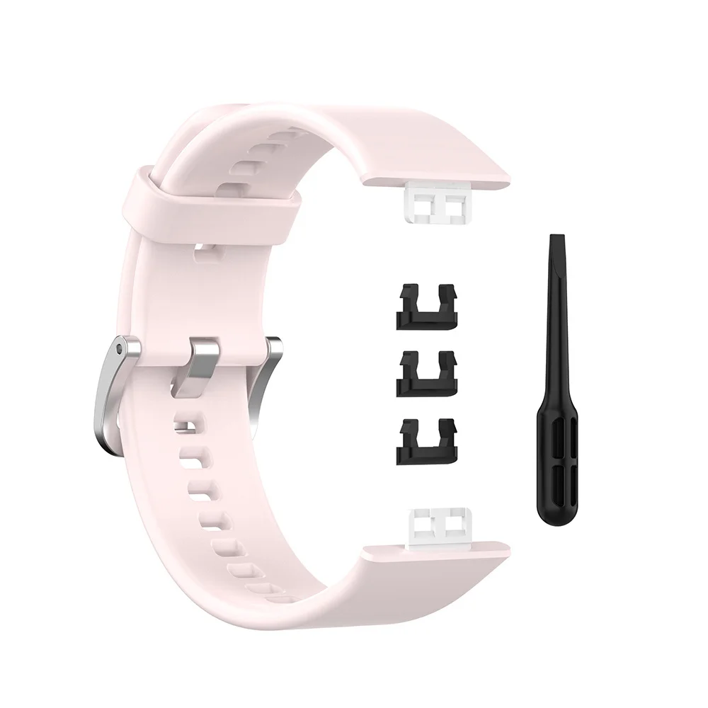 Silicone Replacement Watchband Strap for Huawei Watch Fit – Stylish and Durable Bracelet Strap