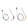 2pcs Grill Temperature Probe Kit Replacement for Weber Igrill 2/3/Mini Series Stainless Steel Meat Internal Monitor Sensor BBQ 1