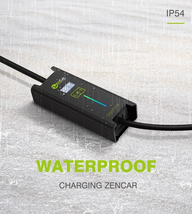 Zencar 32A 7kW Type 1 Portable EV Charger
